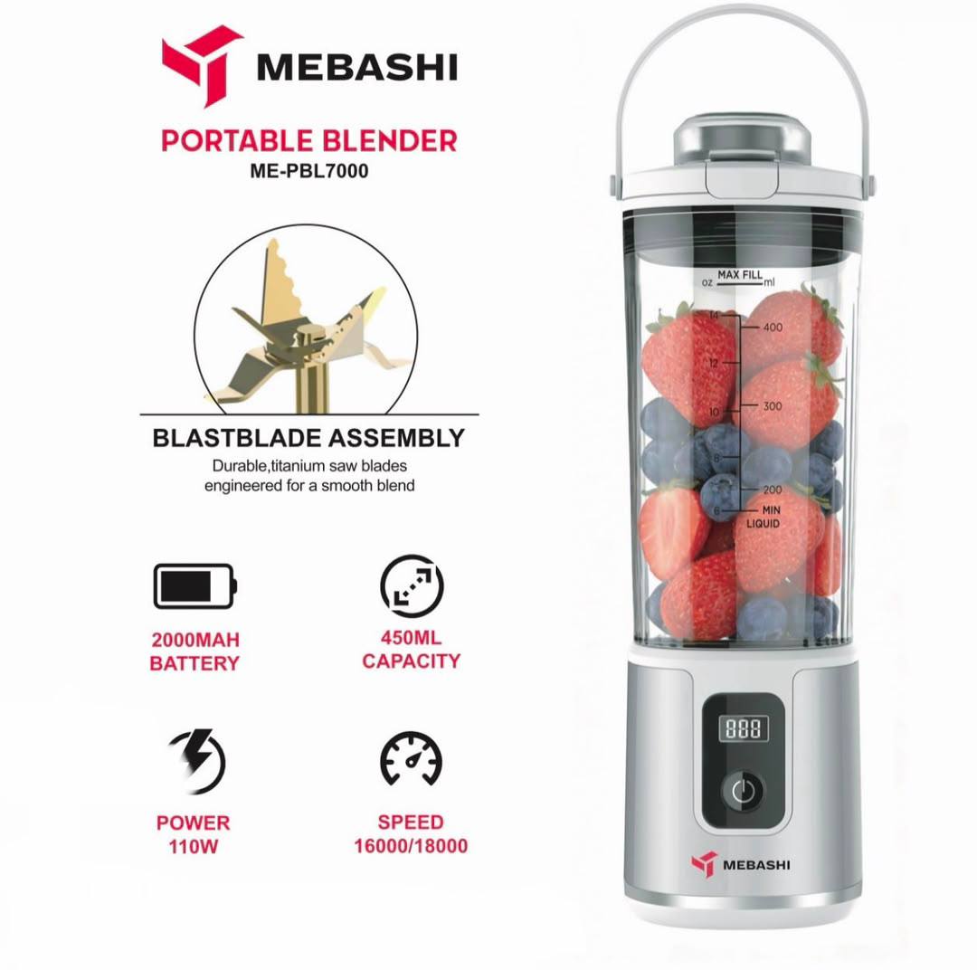 مخلوط کن برقی مباشی مدل ME-PBL7000 ظرفیت ۲ لیتر